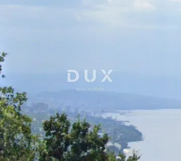 OPATIJA, POBRI - građevinsko zemljište 893 m2 s pogledom na more za stambenu zgradu / stanove / apartmane / obiteljsku kuću / villu! PRILIKA! - cover