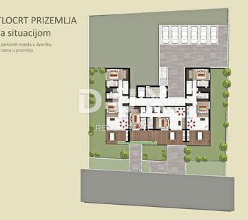 ISTRA, NOVIGRAD - Luksuzan stan s vrtom - cover