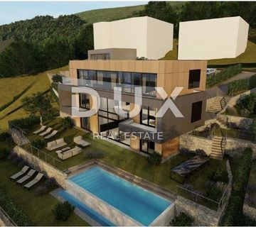 OPATIJA, CENTAR - ekskluzivna vila iznad centra Opatije s panoramskim pogledom na more i velikom okućnicom  - cover
