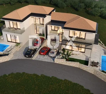 OTOK KRK, VRBNIK - Dvojna kuća s panoramskim pogledom na more - cover