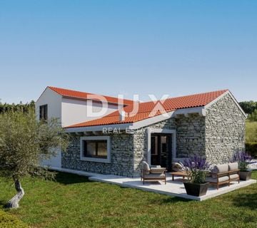 ISTRA, ŠTOKOVCI - Vila s bazenom u Roh-bau fazi + građevinsko zemljište 550 m2 - cover