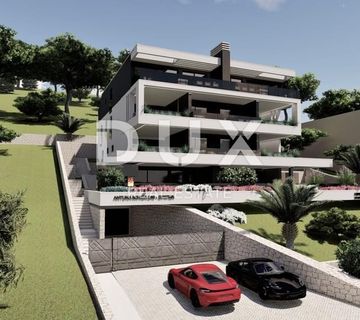 OPATIJA, CENTAR - stan s panoramskim pogledom na more, garažom i jacuzzijem iznad centra Opatije  - cover