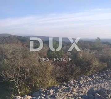 Otok Krk, grad Krk - Građevinsko zemljište s pogledom na more! - cover