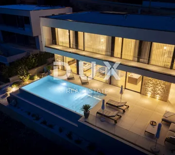 OPATIJA, MOŠĆENIČKA DRAGA - luksuzna vila s bazenom na vrh poziciji s panoramskim pogledom na more - cover