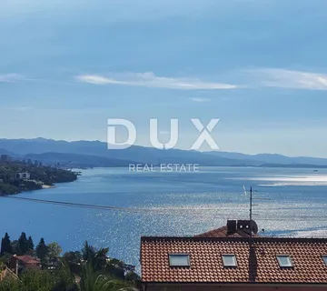 OPATIJA - stan 3S+DB 150m2 s pogledom na more i bazenom + okoliš 250m2 - cover