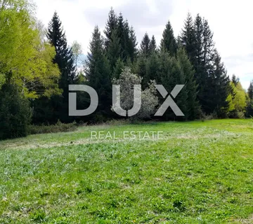 GORSKI KOTAR, RAVNA GORA - Atraktivno građevinsko zemljište, 1341 m2 - cover