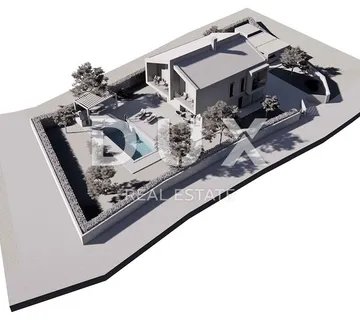 ISTRA,POREČ - Građevinsko zemljište s projektom za modernu vilu u okolici Poreča - cover