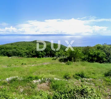 ISTRA, RABAC - Zemljište sa spektakularnim pogledom na more - cover