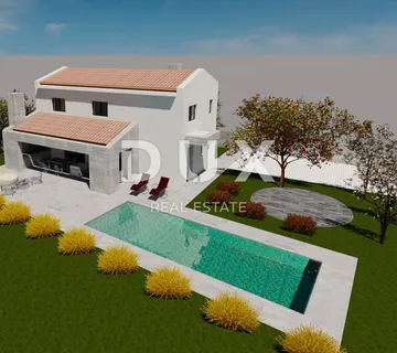 ISTRA,BARBAN - Građevinsko zemljište s građevinskom dozvolom - cover