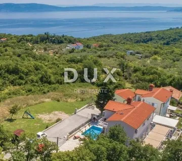 ISTRA, RABAC - Kuća s bazenom i pogledom na more - cover