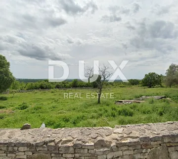 ISTRA, KANFANAR - Veliko investicijsko zemljište, pogled na more, prilika za izgradnju kompleksa vila! - cover