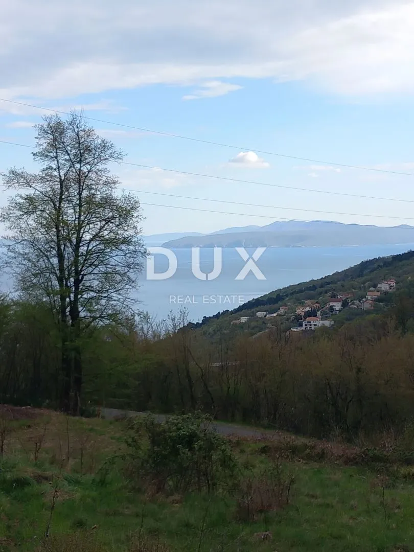 Opatija, Bregi - Prekrasno građevinsko zemljište 2457m2 s pogledom na more - cover