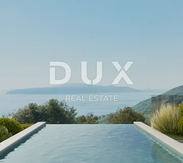 OPATIJA, POLJANE - Zemljište s građevinskom dozvolom, panoramski pogled! - cover