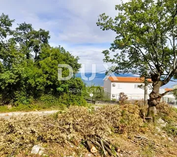 ISTRA, RABAC - Predivno zemljište s pogledom na more za izgradnju vile - cover