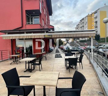 RIJEKA, ŠKURINJE - potpuno namješten poslovni prostor s pogledom na more i velikom terasom  - cover