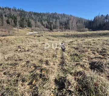 GORSKI KOTAR, FUŽINE - građevinsko zemljište 1297 m2 - investicijska prilika! - cover