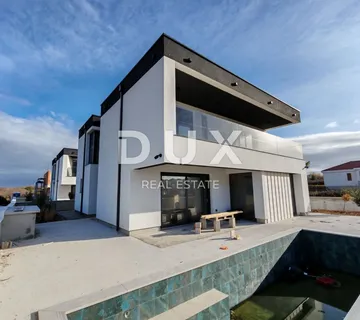 ZADAR, PRIVLAKA - Elegantna kuća 110 metara od plaže! Novogradnja! A - cover