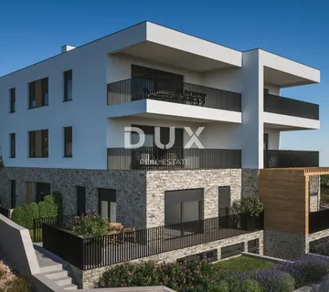 ŠIBENIK, ŽABORIĆ - Predivan stan u novogradnji s pogledom na more! - cover