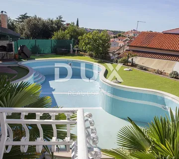 ISTRA, MEDULIN Apartmanska kuća uz more s bazenom, konobom i tenis igralištem - POGLED NA MORE!! - cover