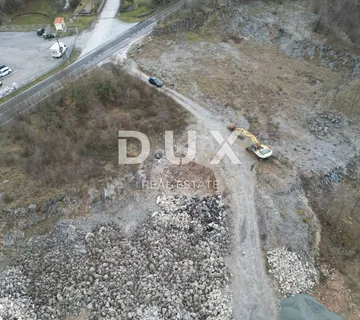 MATULJI, PERMANI - Građevinsko zemljište 2018m2 u radnoj zoni za skladište / halu, M ZONA, oznaka H - cover