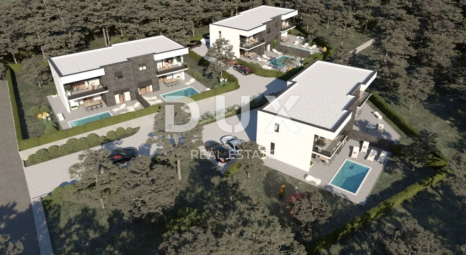 KRALJEVICA - Dvojna villa s bazenom u blizini mora! - cover