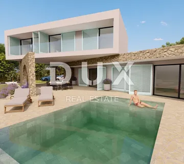 ISTRA, LABIN - Prekrasno zemljište s pogledom na more - cover