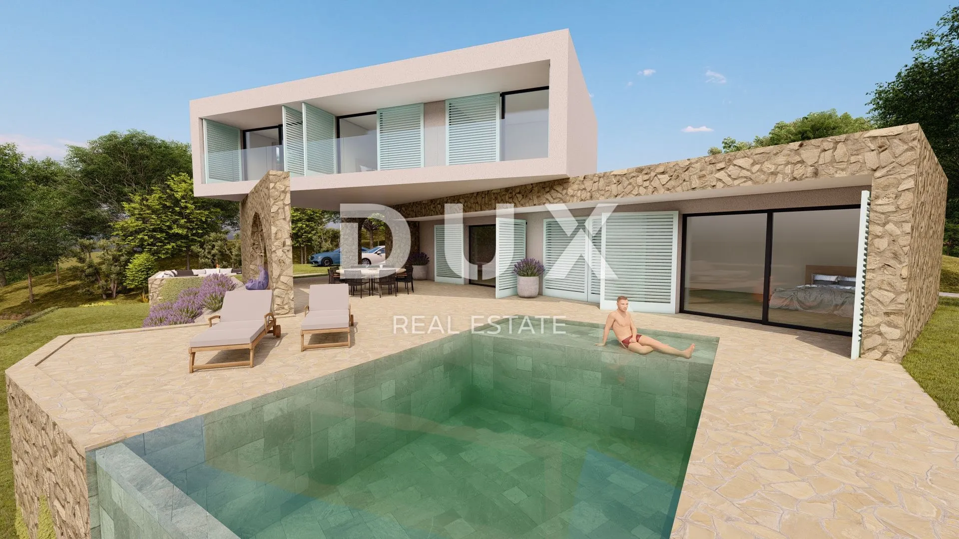 ISTRA, LABIN - Prekrasno zemljište s pogledom na more - cover