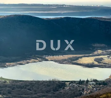 CRIKVENICA, TRIBALJ - Zemljište sa pogledom na jezero - cover