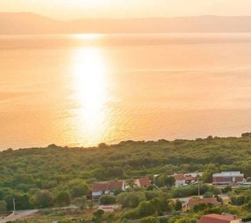 ISTRA, RABAC - Zemljište s građevinskom dozvolom, 300 m od mora - cover
