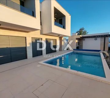 ZADAR, ZATON -  Luksuzna Dvojna Vila s Grijanim Bazenom, Saunom i Teretanom! Novogradnja! A1 - cover