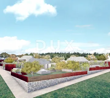 ISTRA, VIŽINADA - Prostrano zemljište s građevinskom dozvolom i idejnim rješenjem - cover