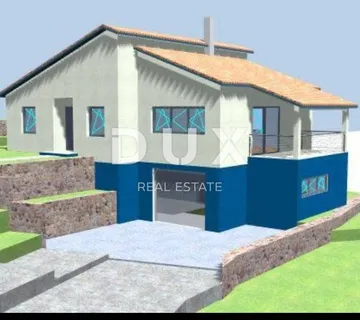 RIJEKA, SVILNO – Građevinsko zemljište 642 m²  + poljoprivredno zemljište 1.267 m² s izrađenim idejnim projektom i urednim pristupnim putem, prilika!!! - cover