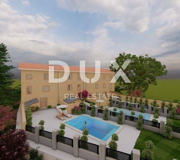 ISTRA, JURŠIĆI - Kamena kuća sa bazenom + apartman, KLJUČ U RUKE - cover