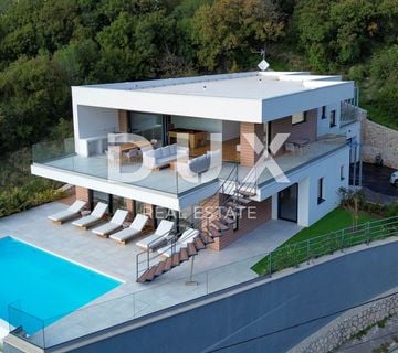 RIJEKA (okolica) - Prekrasna villa s pogledom na more! - cover