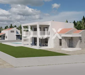 ZADAR, ZEMUNIK GORNJI - Građevinsko zemljište s projektom za gradnju vile - cover