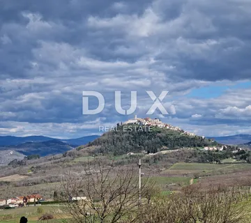 ISTRA, MOTOVUN - Zemljište s impresivnim pogledom - cover