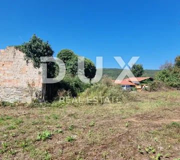 ISTRA, OPRTALJ - Kamena samostojeća ruševina s velikim građevinskim zemljištem u cjelini - cover