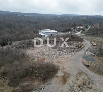 MATULJI, PERMANI - Građevinsko zemljište 10000m2 u radnoj zoni za skladišta / hale, M ZONA - cover
