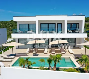 OTOK PAG, NOVALJA, JAKIŠNICA - izuzetna moderna vila s bazenom - cover