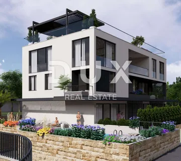 ZADAR, SUKOŠAN - Luksuzan penthouse u izgradnji pokraj mora B201 - cover