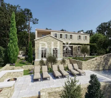 ISTRA, BRTONIGLA - Idilična kamena vila sa wellnesom i pogledom na more - cover