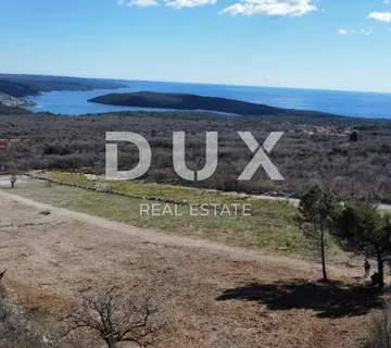 ISTRA, LABIN - Poljoprivredno zemljište s pogledom na more - cover