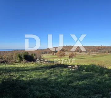 ISTRA, VIŠNJAN - Zemljište s pogledom i izdanom građevinskom dozvolom - cover