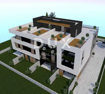 ZADAR, PRIVLAKA - Eskluzivan Penthouse s Prostranom Krovnom Terasom 120 Metara od Mora s Očaravajućim Pogledom na More! S9 - cover