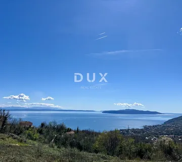 OPATIJA, IČIĆI, POLJANE - građevinsko zemljište 5000m2 s 4 GRAĐEVINSKE DOZVOLE:!!! s panoramskim pogledom na more  - cover