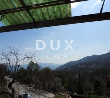 OPATIJA, IČIĆI, POLJANE- građevinsko zemljište 4400m2 S GRAĐEVNOM DOZVOLOM!!! i s pogledom na more + kuća starina 130m2 - cover