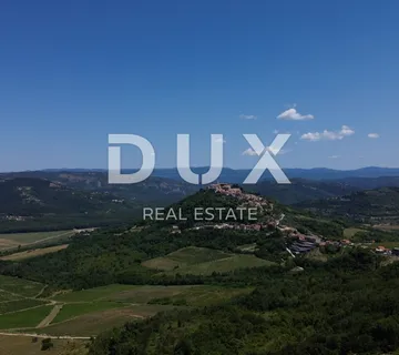 ISTRA, MOTOVUN - Građevinsko zemljište s idiličnim pogledom - cover