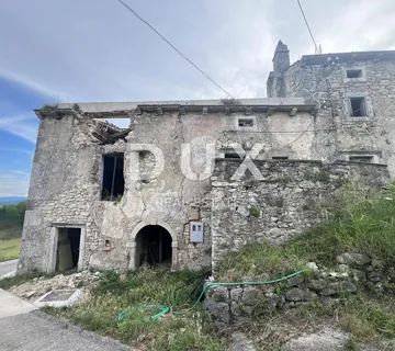 ISTRA,LABIN (OKOLICA) - Dvije kamene kuće s pogledom na prirodu