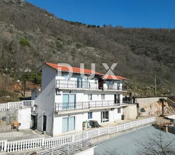 OPATIJA, MOŠĆENIČKA DRAGA - kuća 190m2 s pogledom na more + okoliš 3500m2
