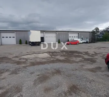 RIJEKA, ČAVLE- gospodarska zgrada 380 m2, na građevinskom zemljištu od 3763 m2